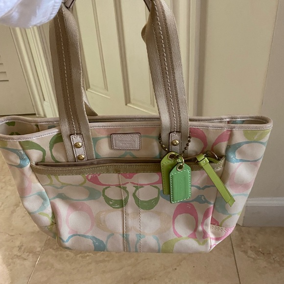 Colorful Coach Purse - Picture 2 of 4